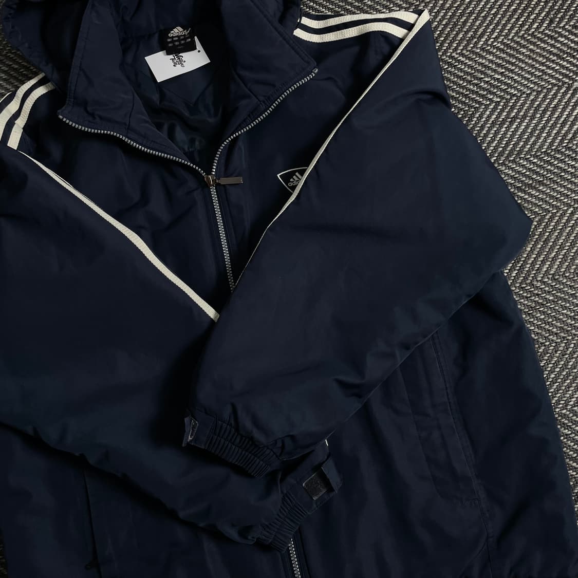 00s 아디다스 올드스쿨 박시핏 점퍼 자켓o 3699 상품이미지5