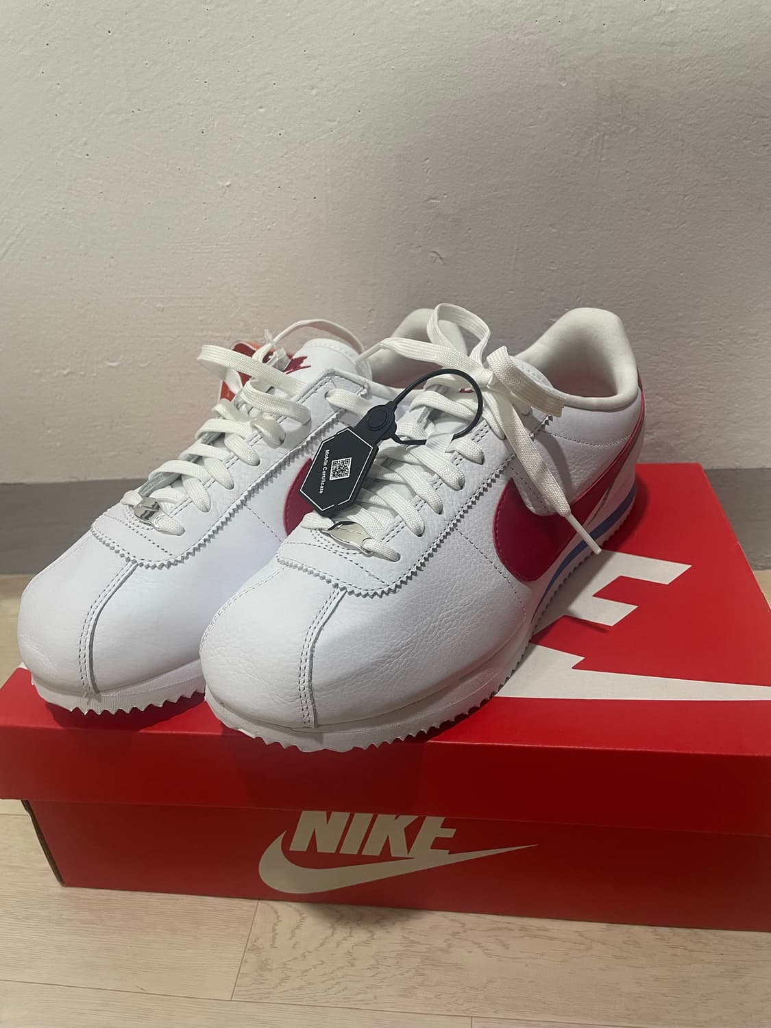 나이키 코르테즈 바시티 레드 화이트 & 블루 275 상품이미지2