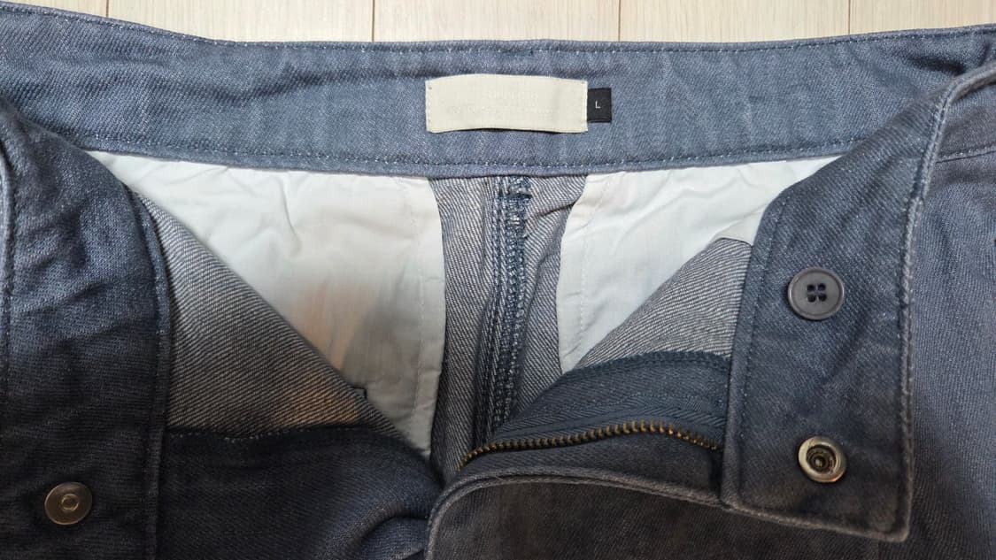 아모멘토 스트레이트 와이드 데님 L사이즈 상품이미지1