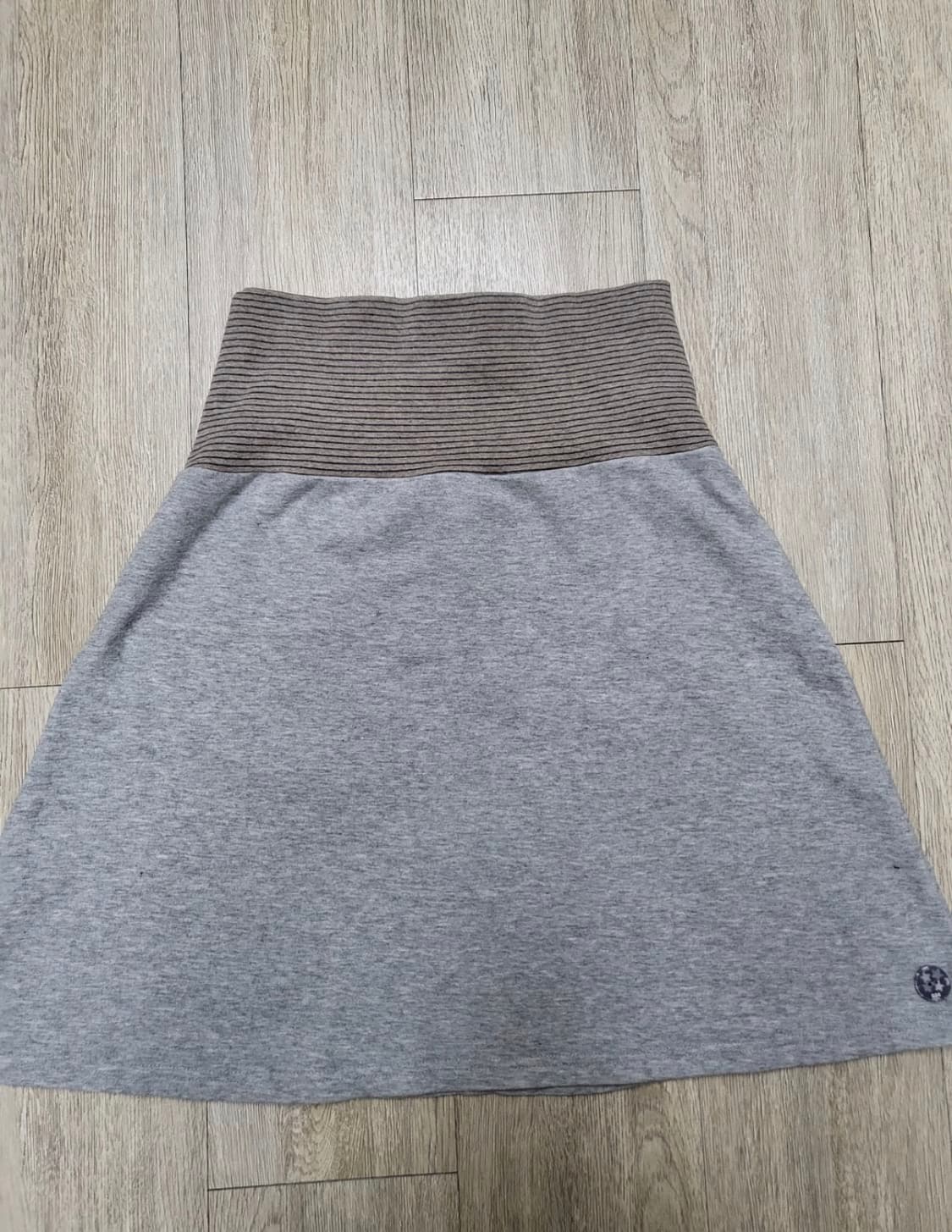 코이세이오 038 STRIPE SKIRT MELANGE GREY 상품이미지2