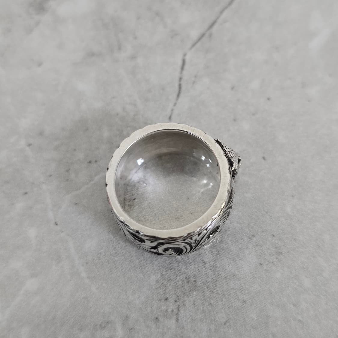 구찌 펠린 헤드 반지 링 13호 판매 상품이미지4