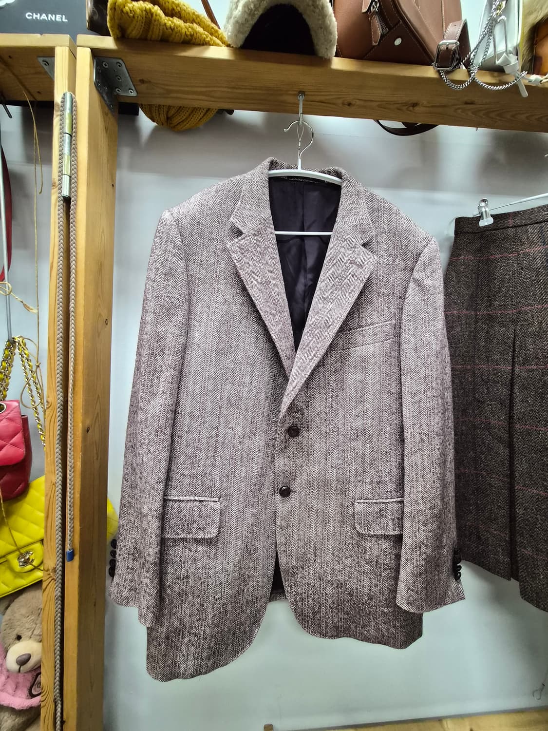 닥스 알파카울 헤링본 자켓 상품이미지1