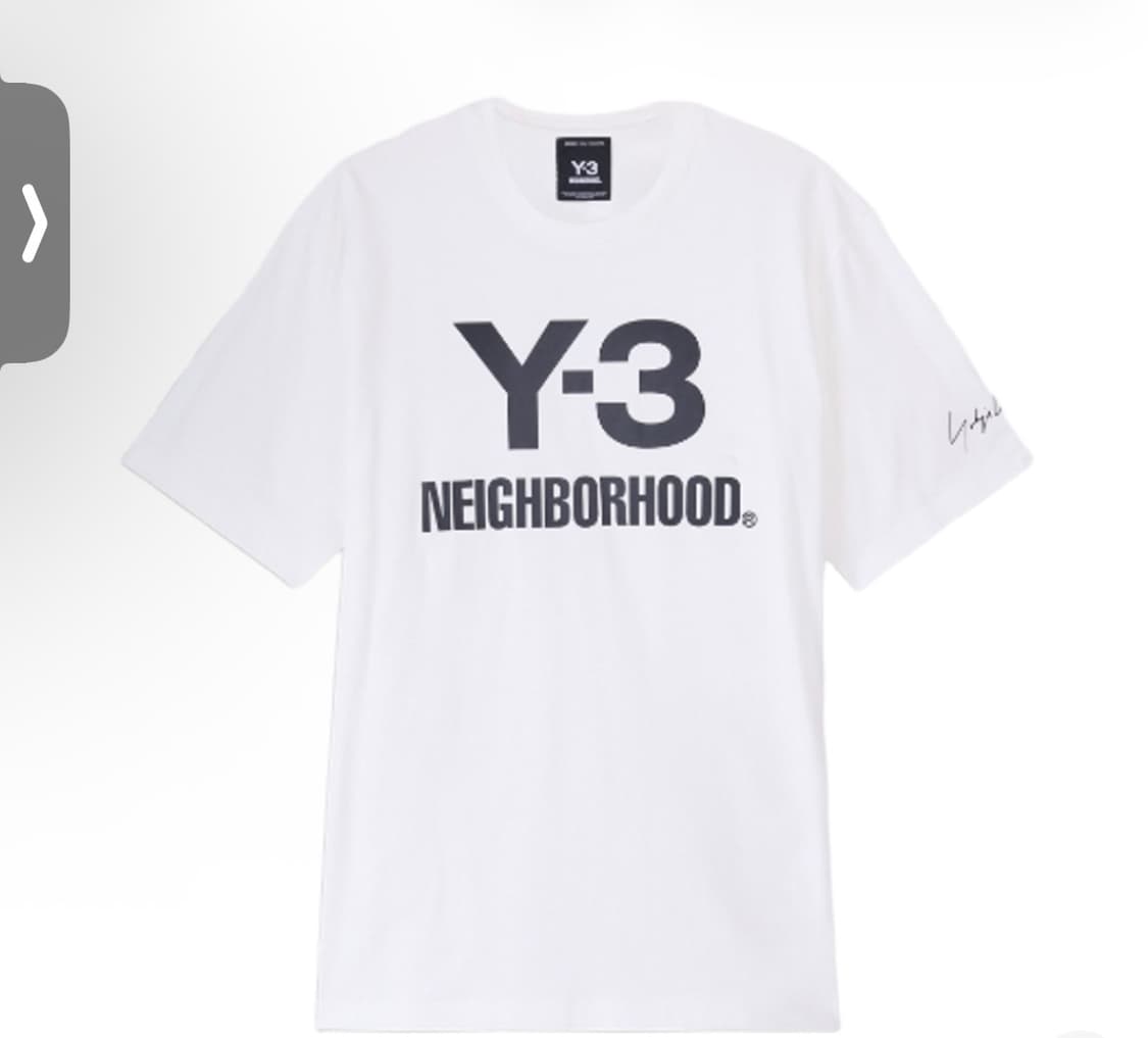 Y-3 네이버후드 반팔티 상품이미지1