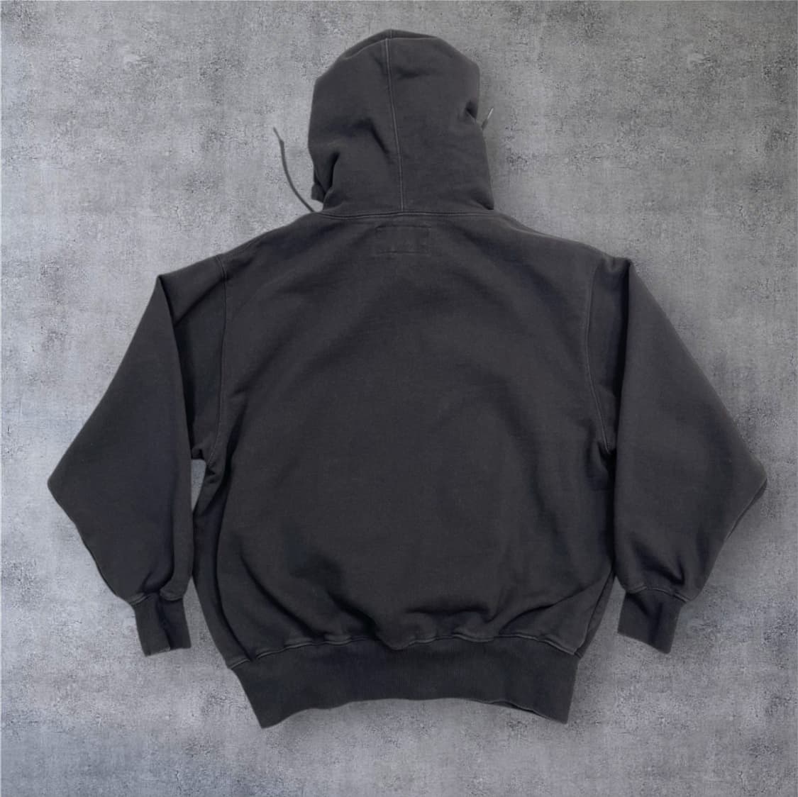 예스아이씨 YESEYESEE 차콜 베어 프린팅 후드티 S 상품이미지7