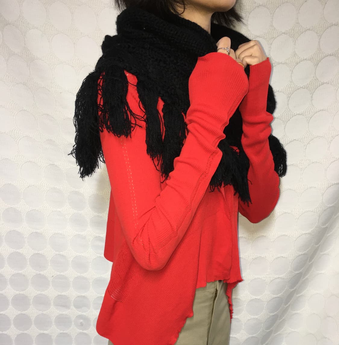 vintage 니트 넥워머 상품이미지1