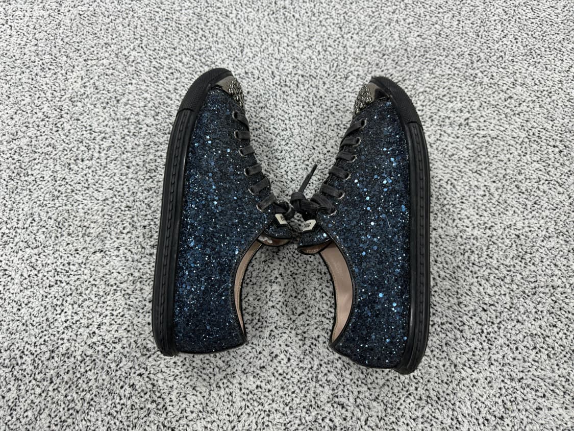 미우미우 글리터 로우 스니커즈  상품이미지3