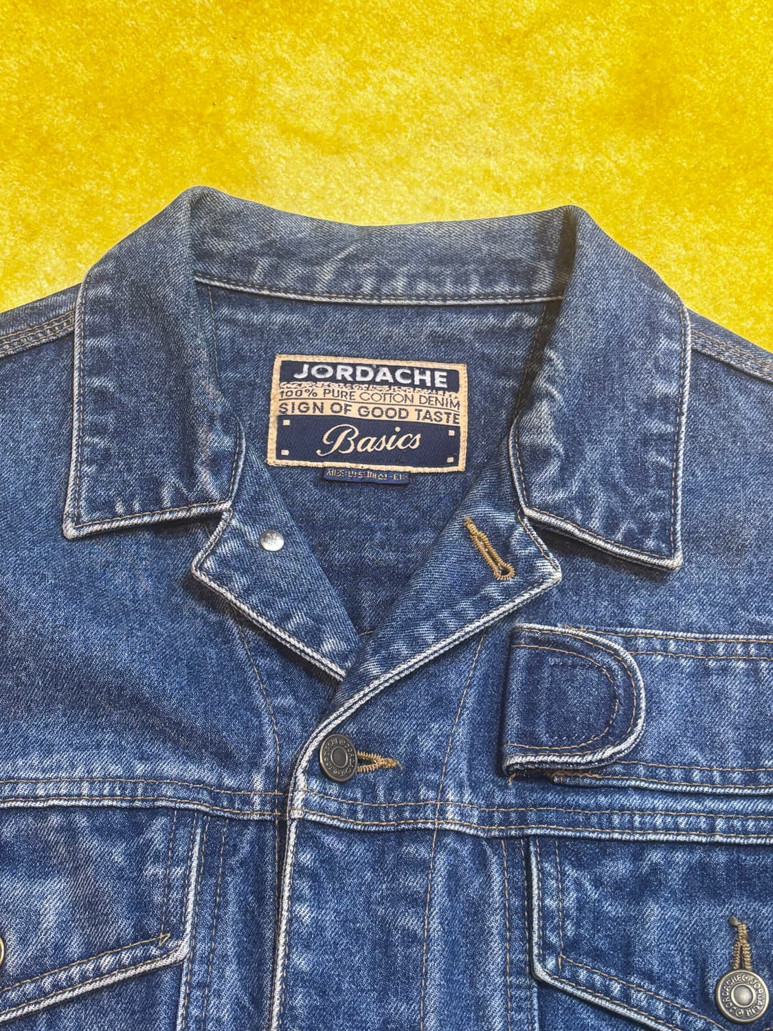 조다쉬(JORDACHE) 90s 빈티지 데님 자켓 상품이미지5