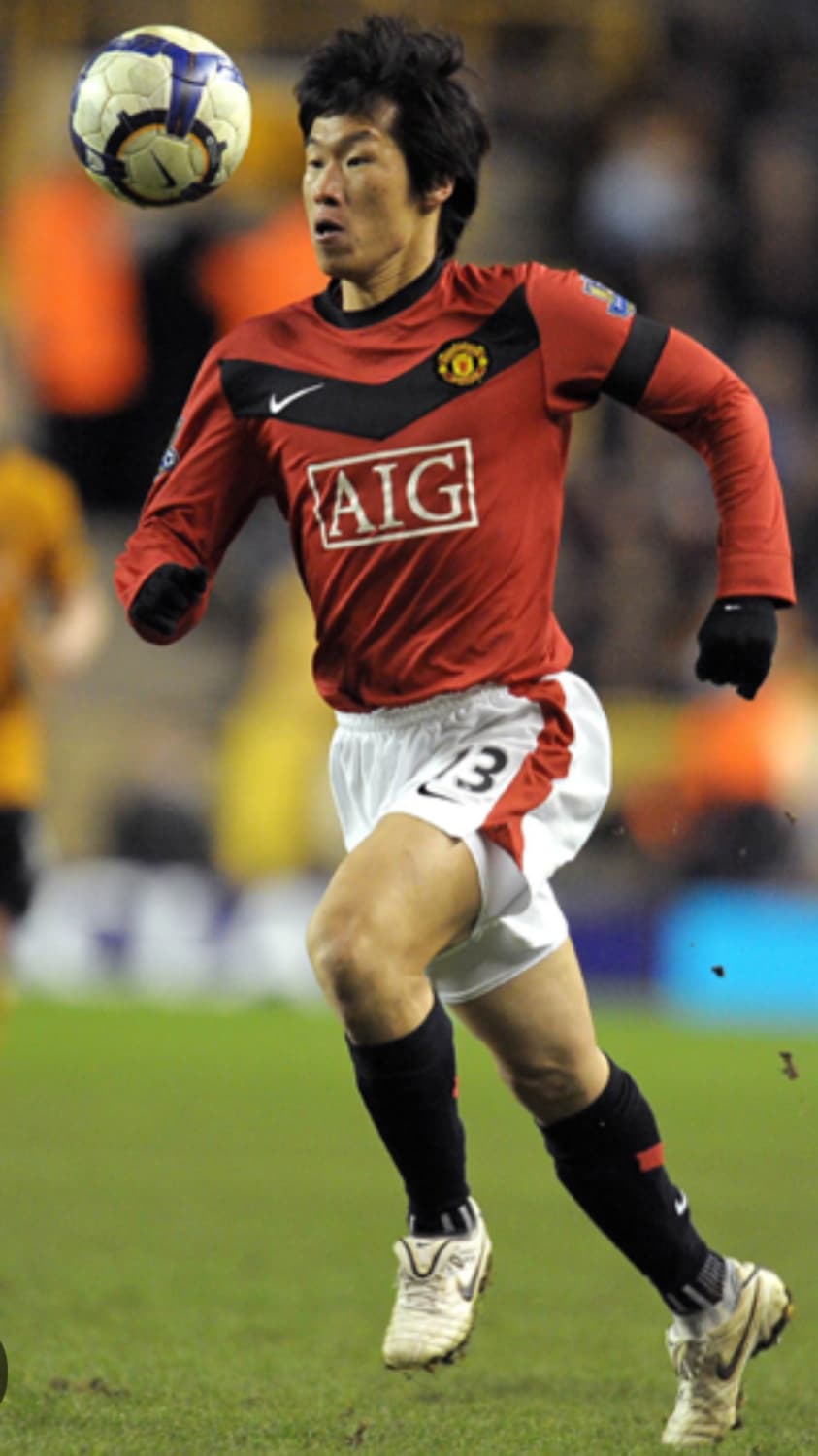 09-10시즌 맨유 홈 박지성 선수 긴팔유니폼 M 레플리카 상품이미지9