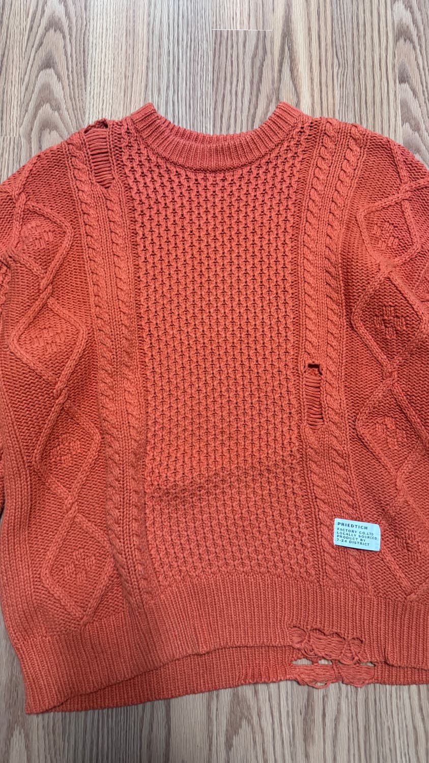 에잇세컨즈 데미지 니트 상품이미지2