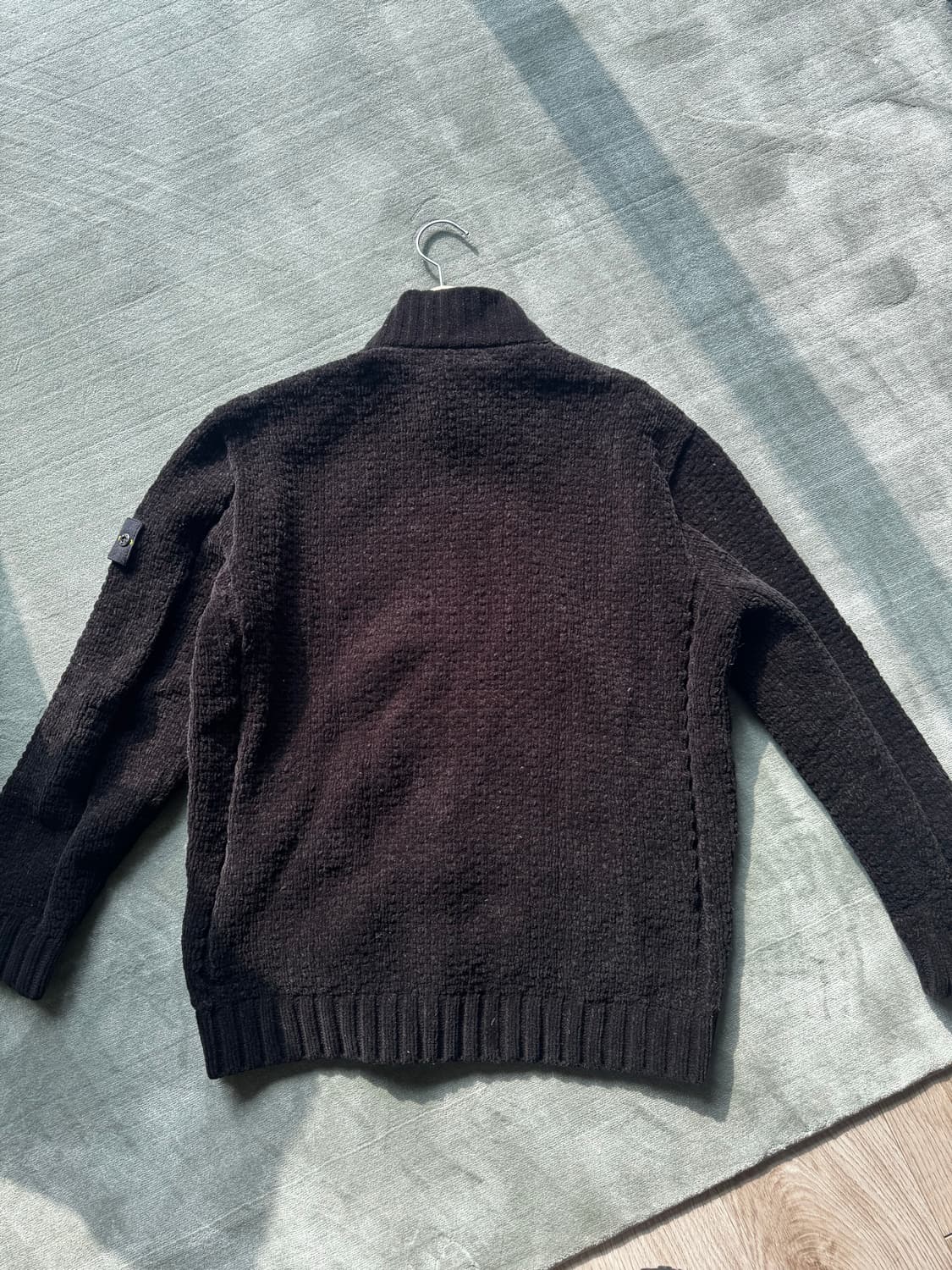 스톤아일랜드 코튼 셔닐 집업 가디건 L 상품이미지8