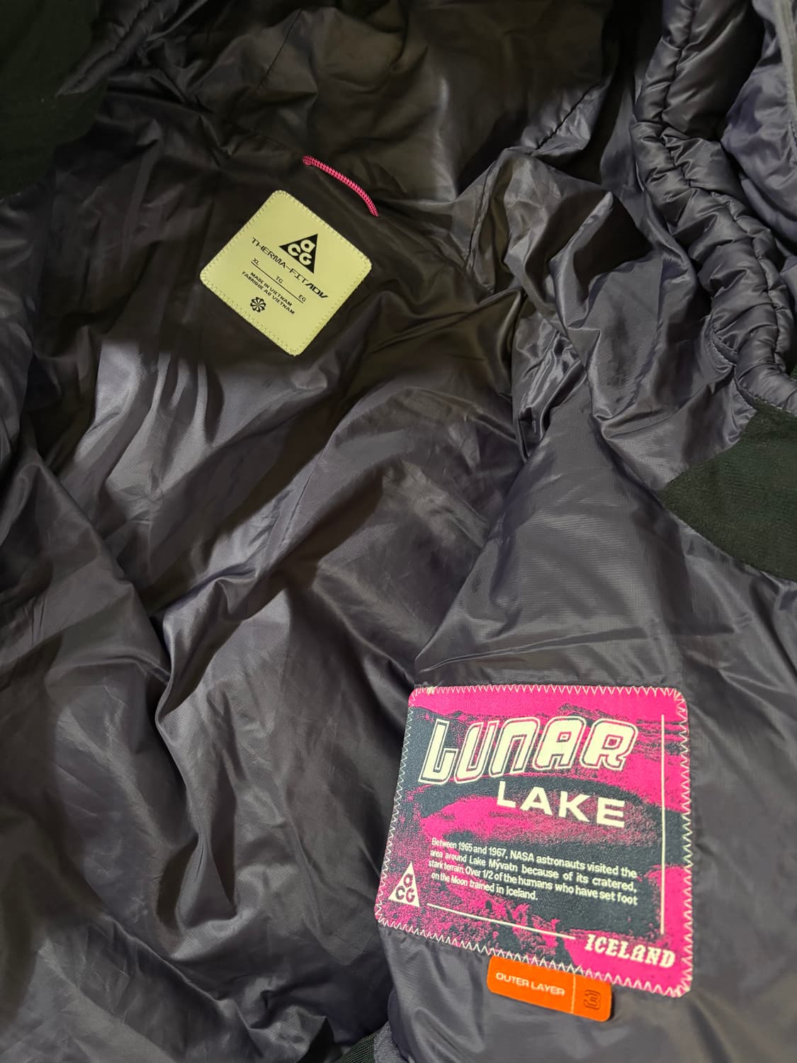 나이키 루나레이크 acg 써마핏 패딩 xl 상품이미지3