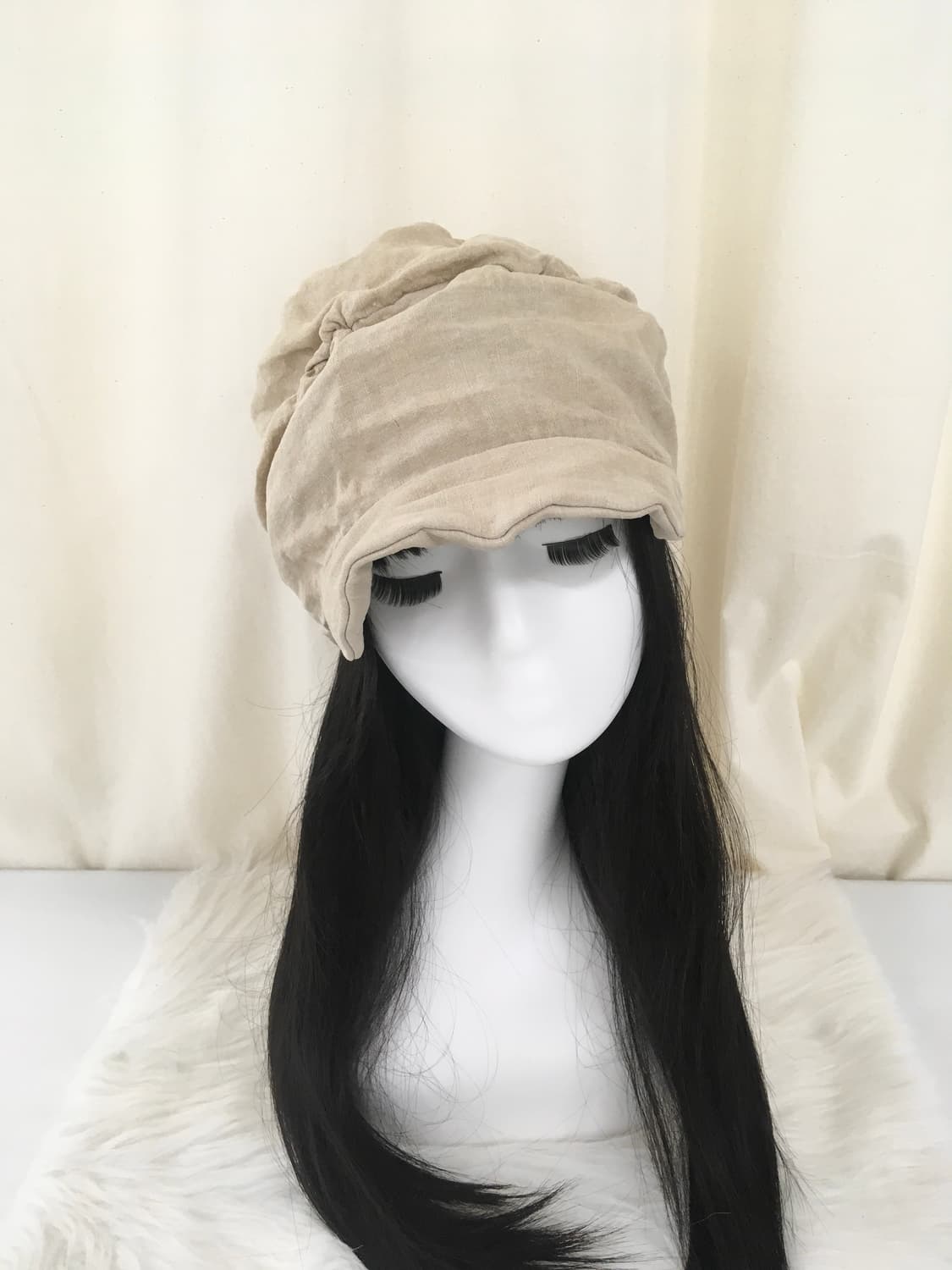 Ca4la 카시라 와이어 드레이프 캡 상품이미지8