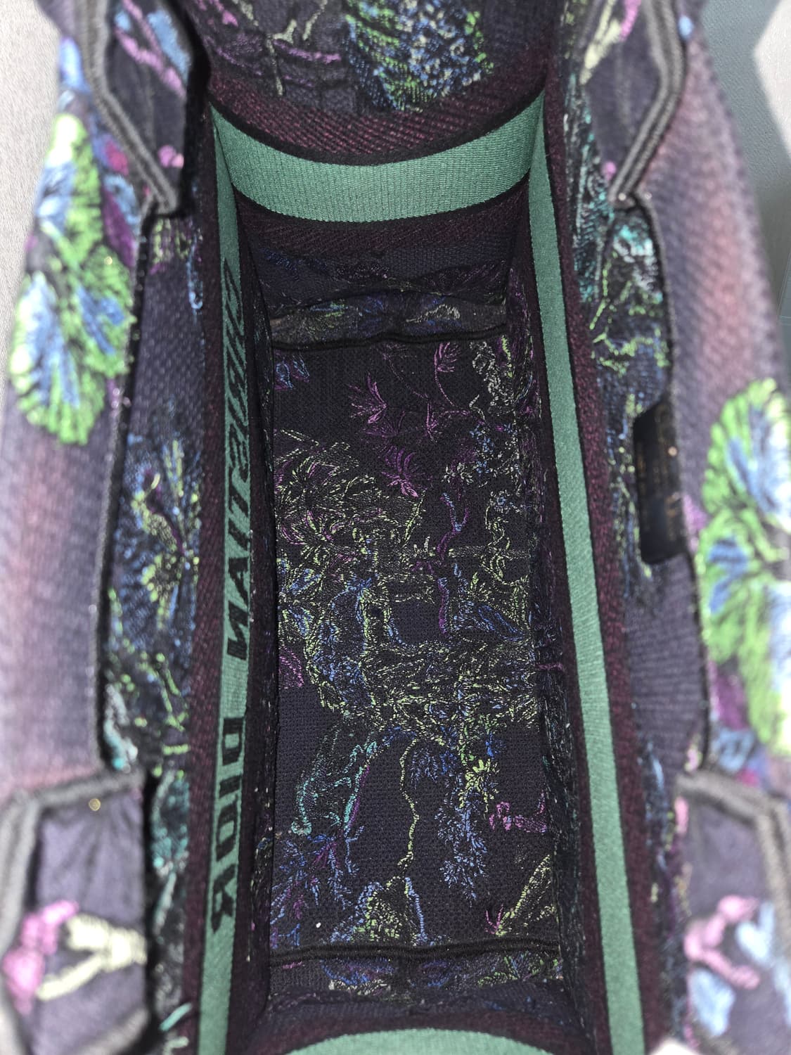 [새상품급] 디올 북 토트 백 뜨왈드주이 블루 멀티컬러 Medium 상품이미지9