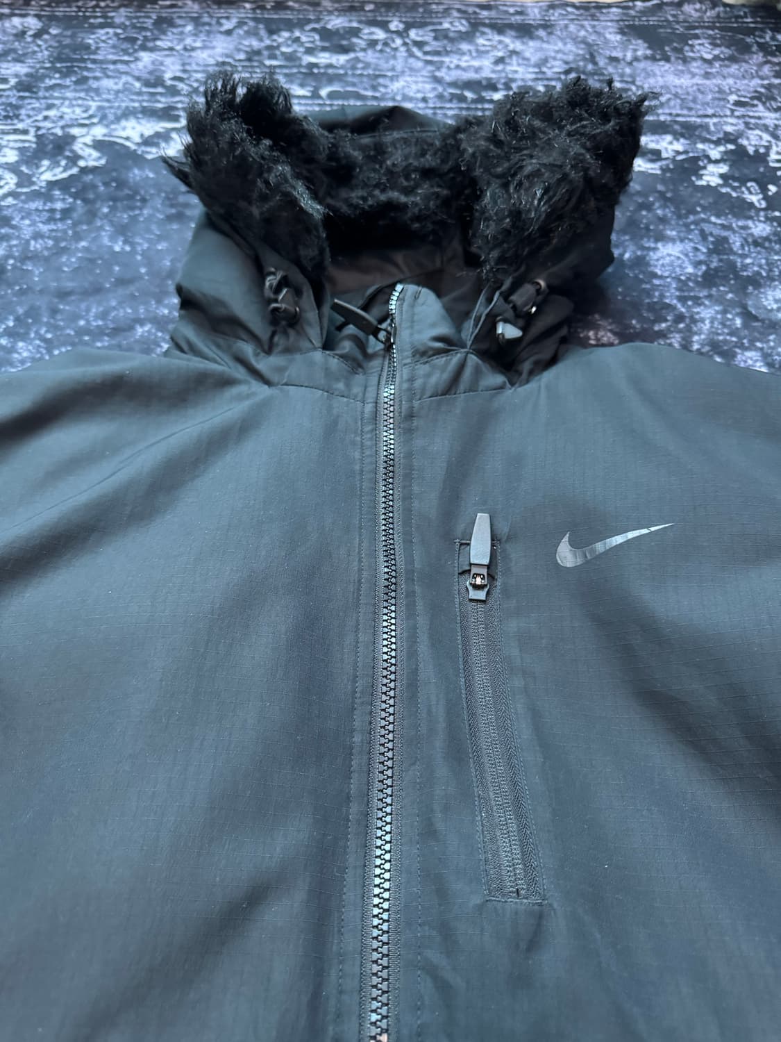 Nike Black Fur Jumper 상품이미지2