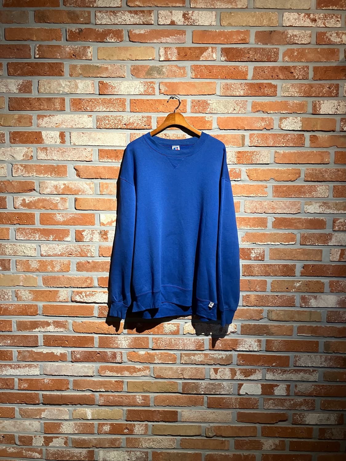 90s USA 빈티지 러셀 플레인 스웻 셔츠 맨투맨 상품이미지1