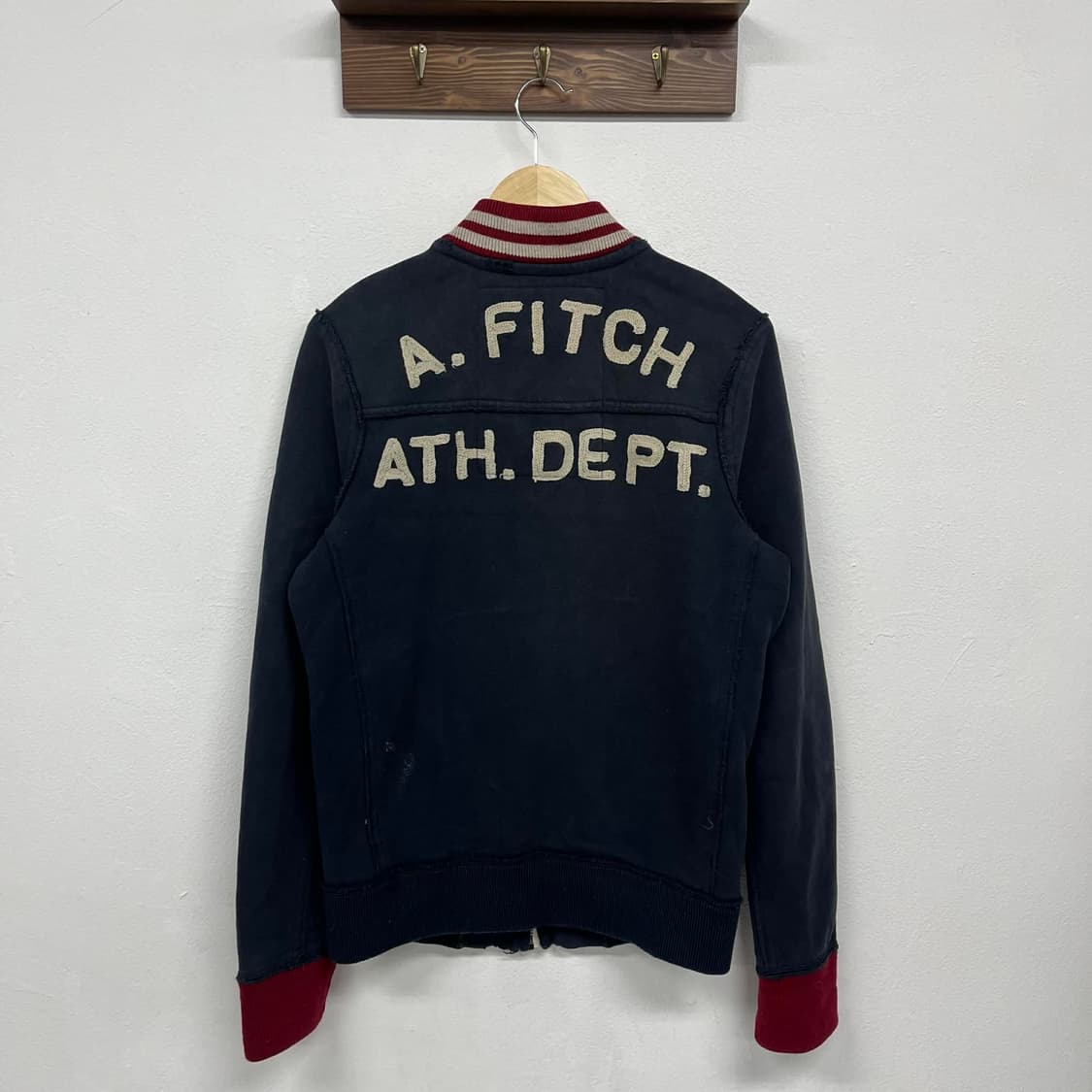 아베크롬비 y2k 올드스쿨 코튼 자켓 져지(S) 상품이미지5