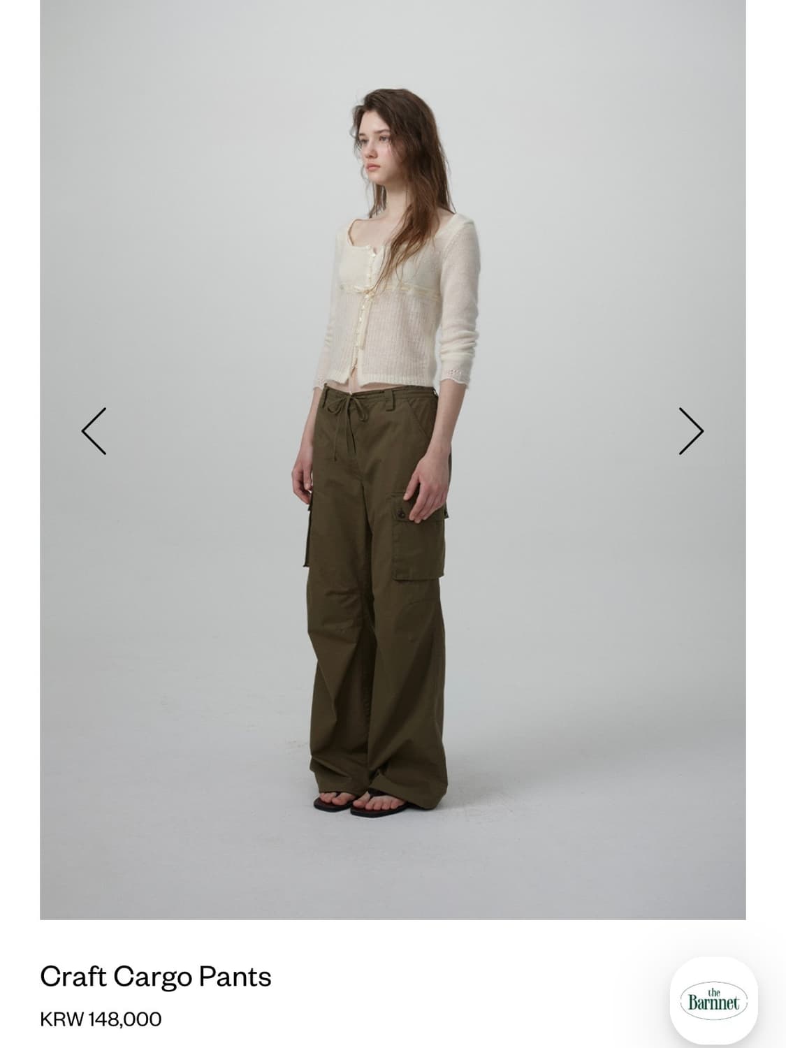 더바넷 크래프트 카고 팬츠 상품이미지3