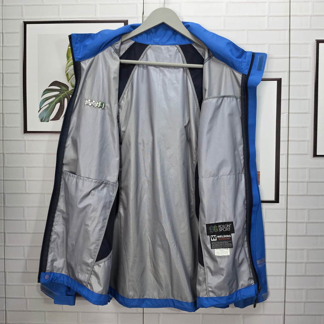 코오롱스포츠 윈드스토우퍼 기능성 후드 자켓 바람막이 100사이즈 상품이미지7