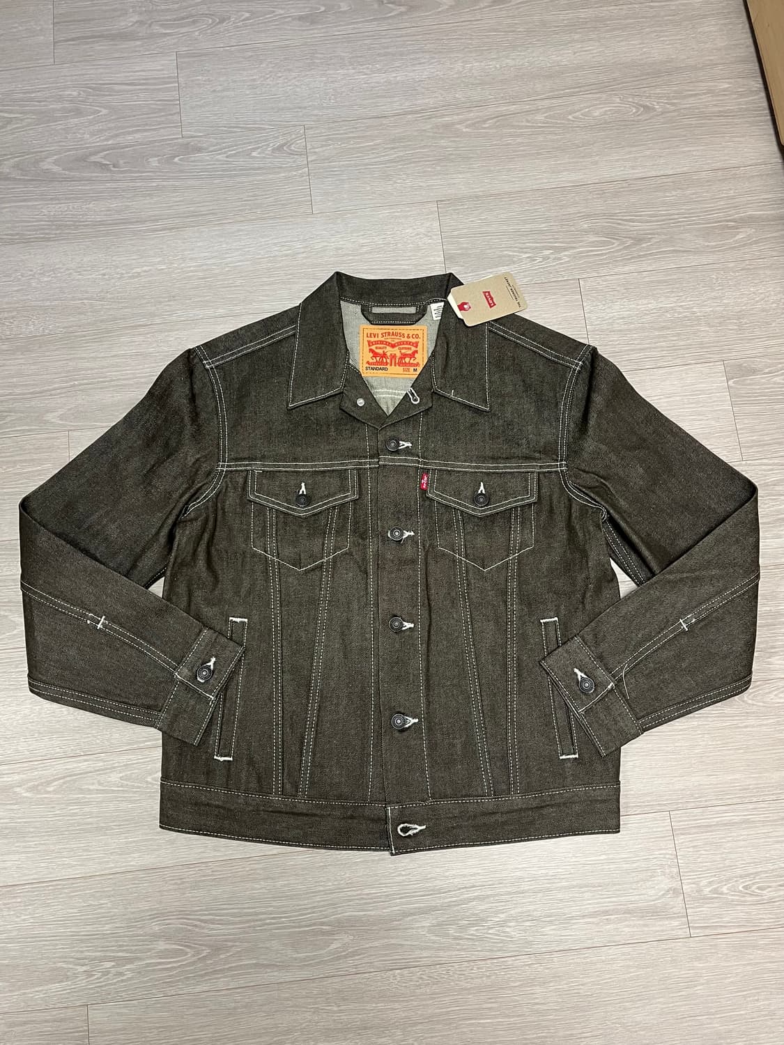 (희귀매물,새상품) 리바이스 3세대 트러커 데님 자켓 리지드 상품이미지2