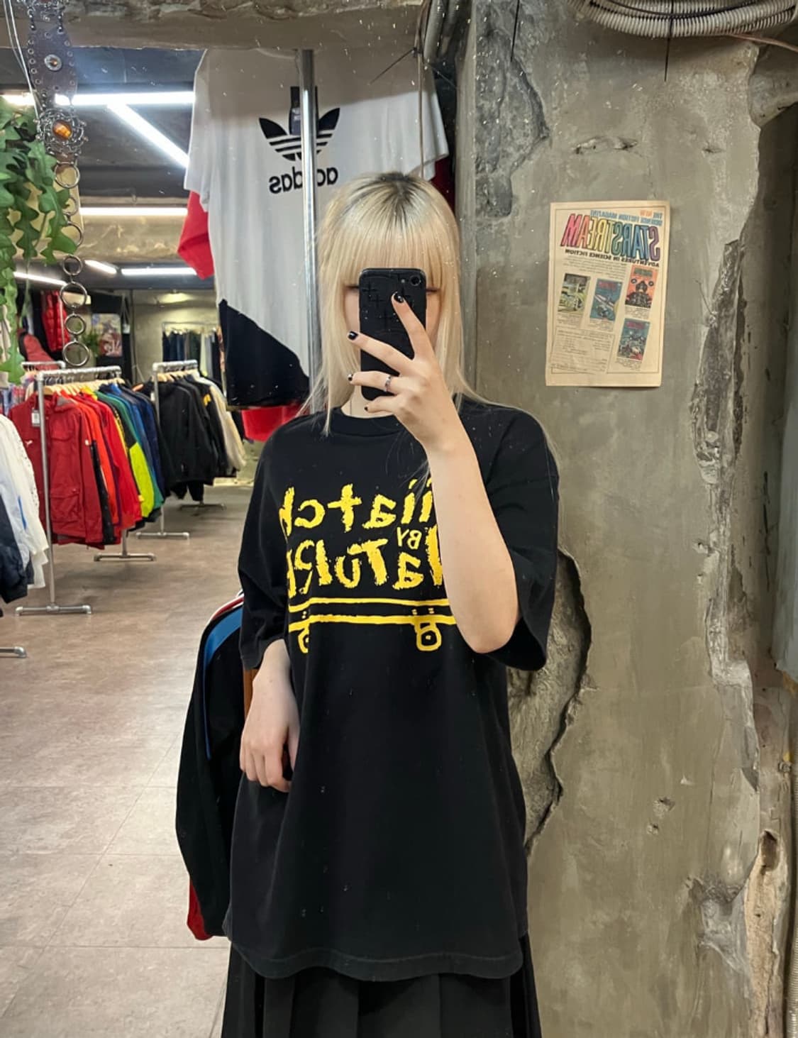 ALSTYLE 반팔 블랙 XL #csz3205 상품이미지2