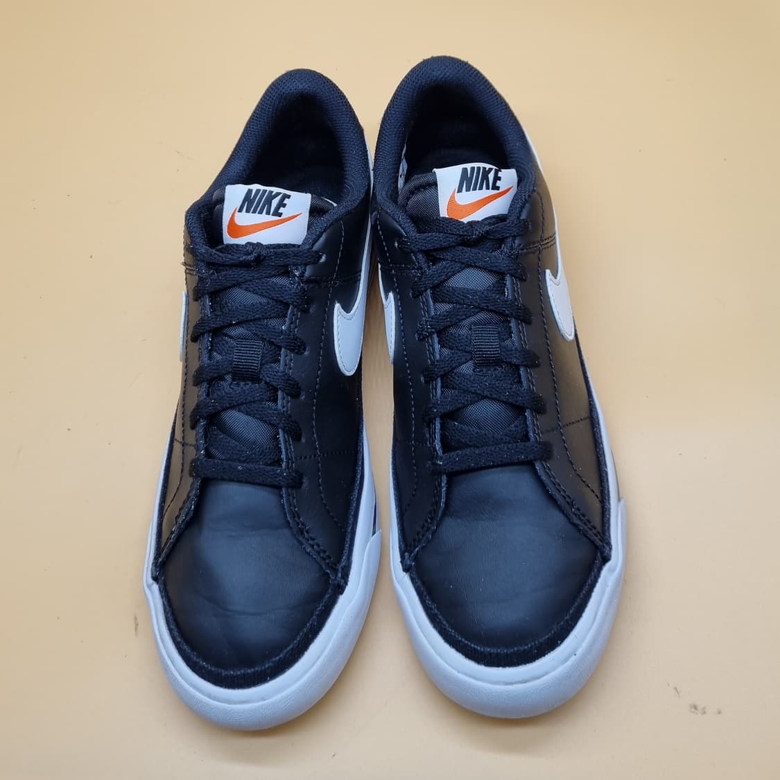 나이키 코트 레거시 레더 블랙 스니커즈240  상품이미지2