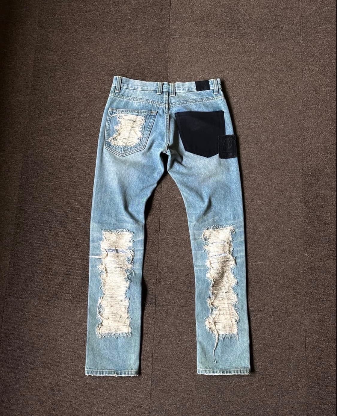 puma x xo damage denim jeans 상품이미지4
