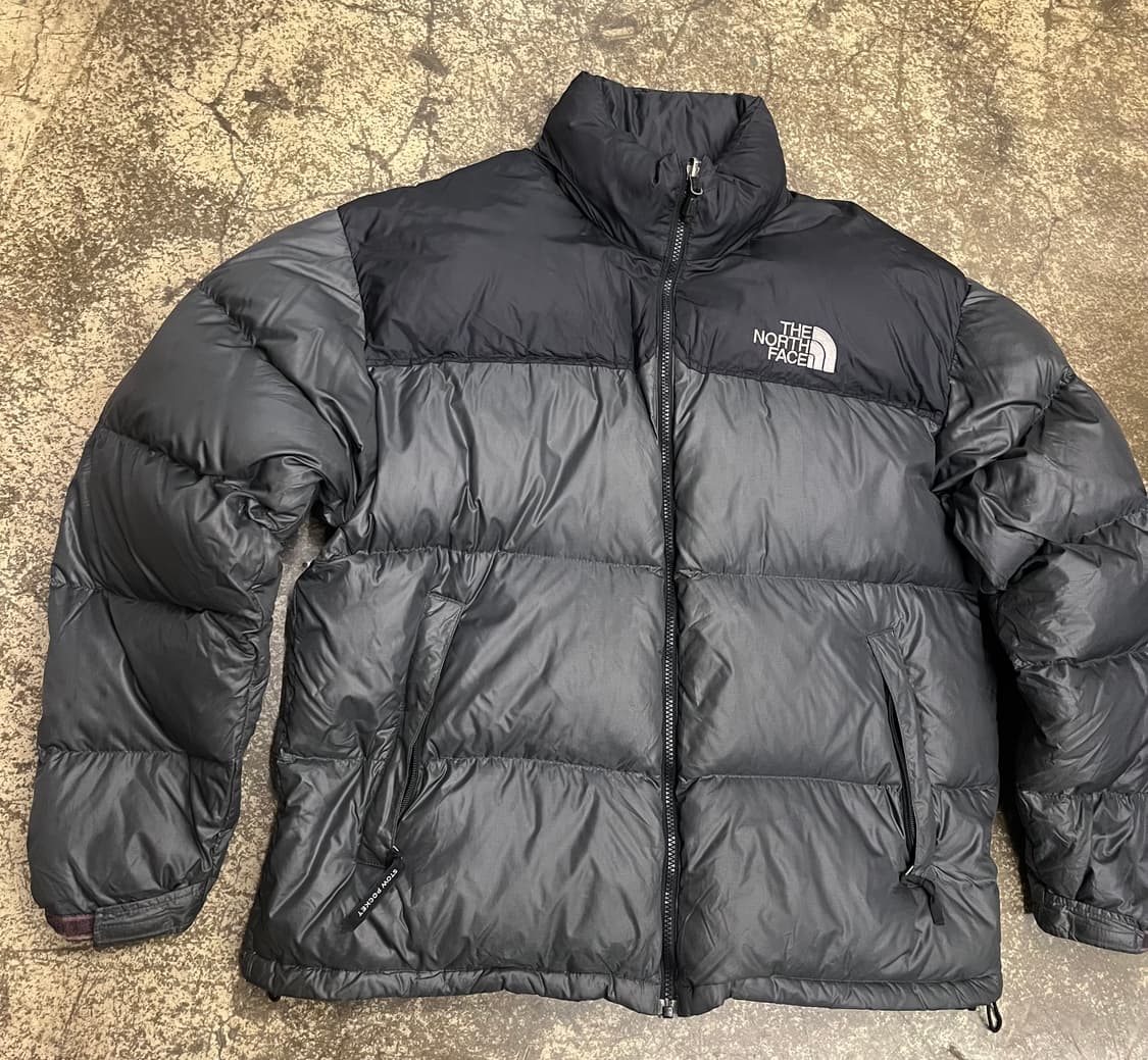 노스페이스 700 구형 눕시 그레이 구스패딩 상품이미지2
