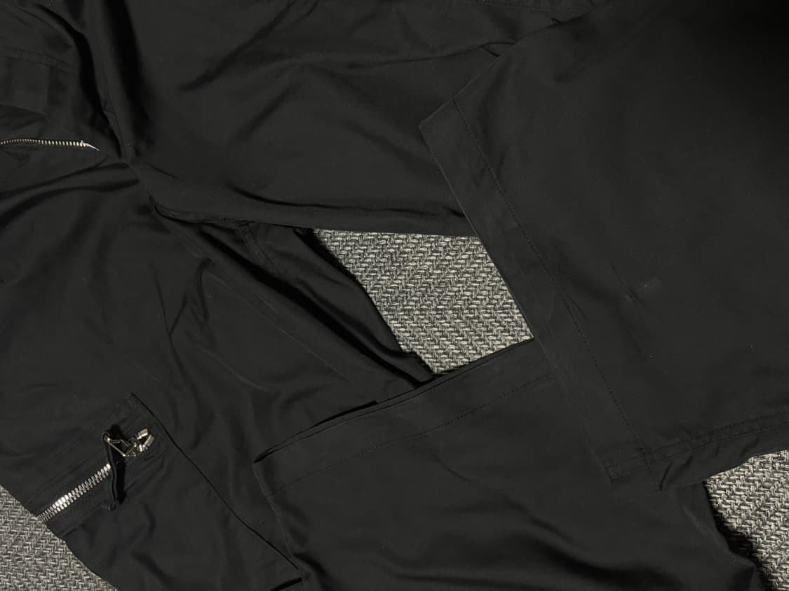 [M] 이에이 짱구대디 카고팬츠 블랙 상품이미지2