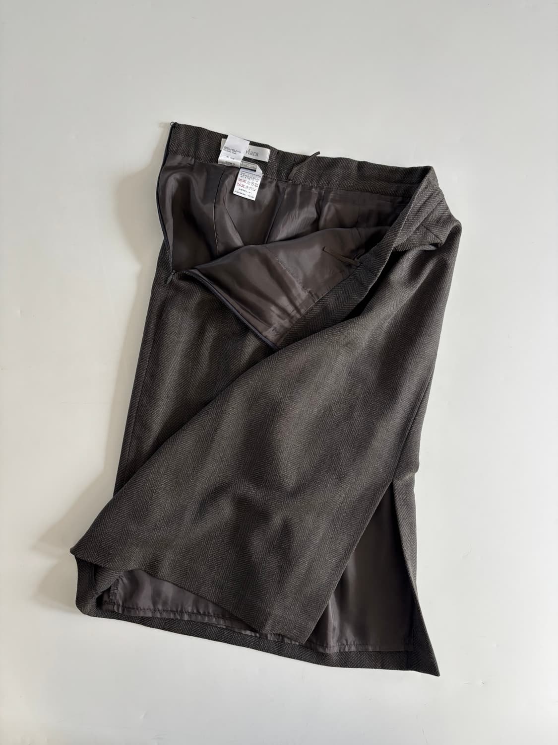 Max Mara 막스마라 딥그레이 투피스 정장 셋업 상품이미지9