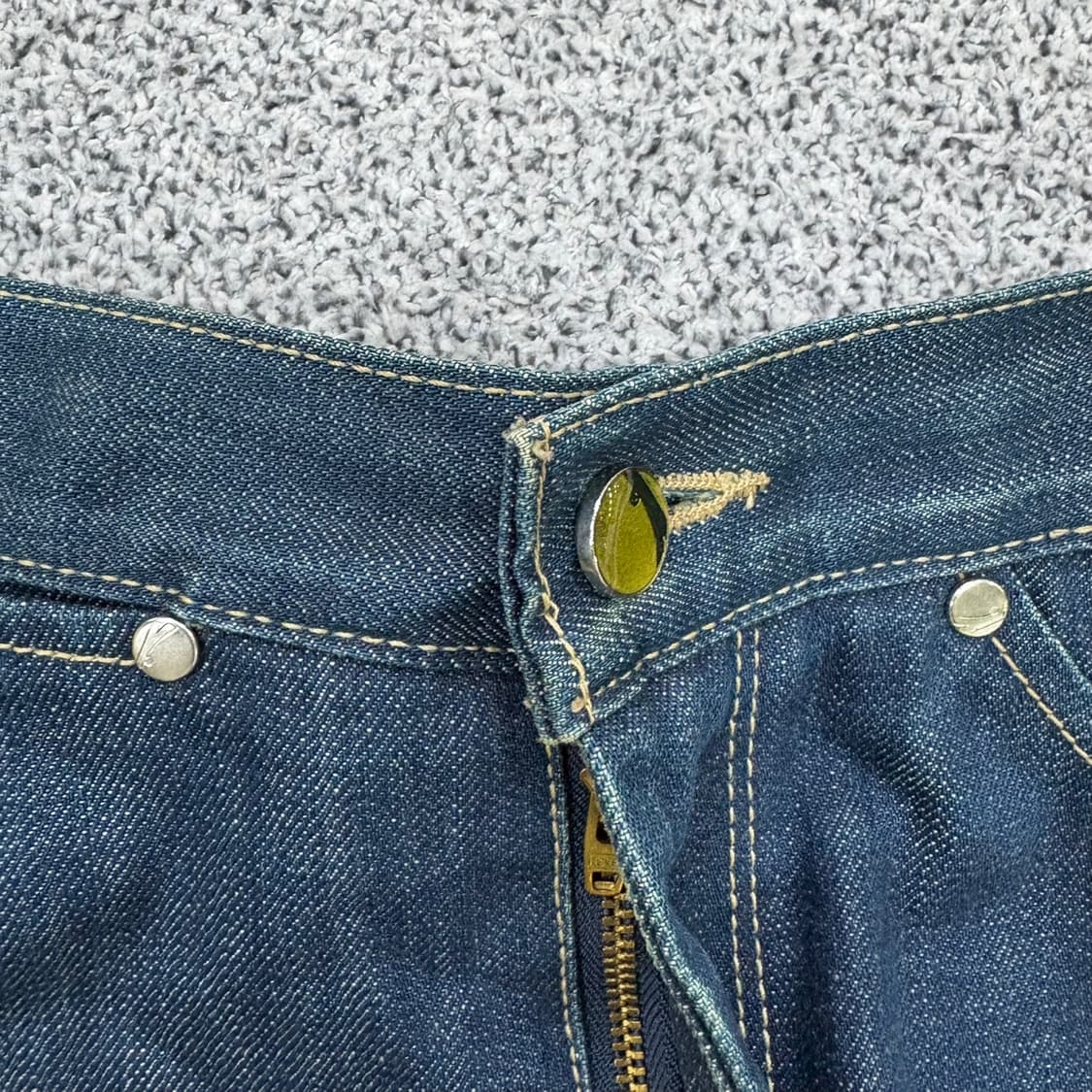 70-96 리바이스 데님 스커트 치마 0402J 상품이미지3