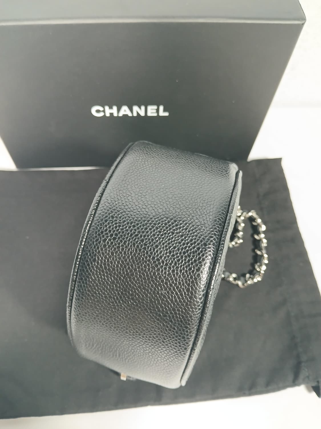 샤넬 동그리백 캐비어 은장 30번대 AP0245 상품이미지8