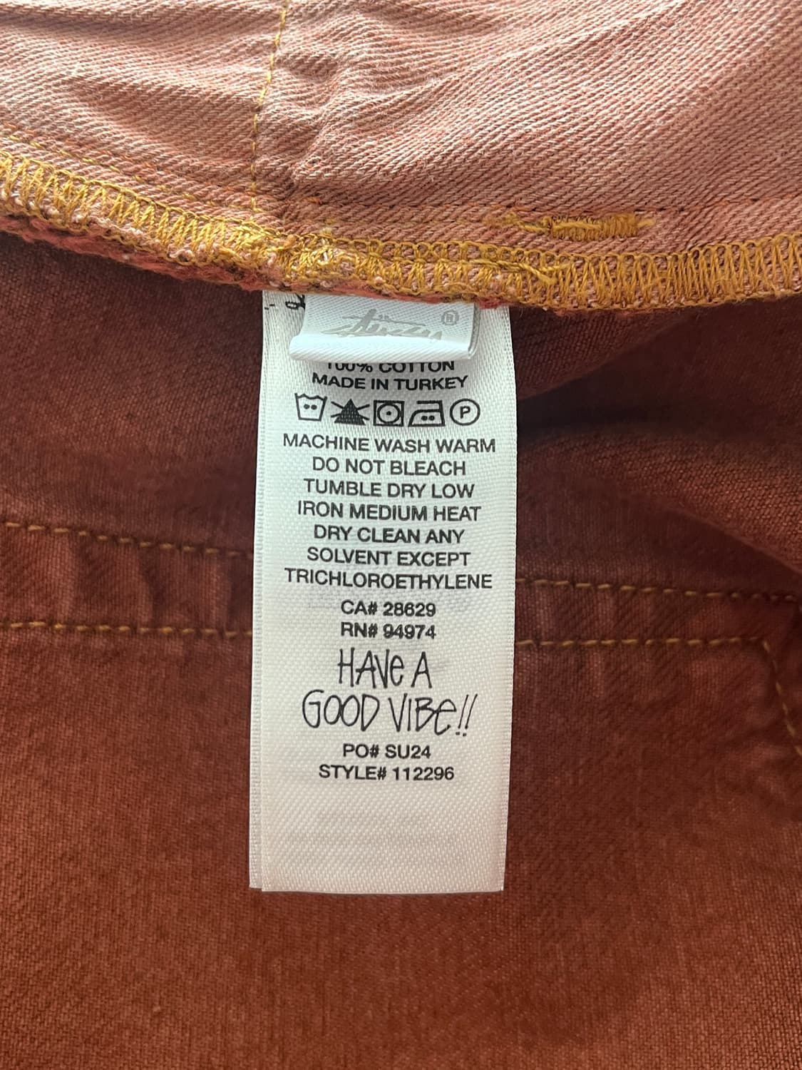 stussy 스투시 빅올진 코튼 버뮤다 쇼츠 34 상품이미지6