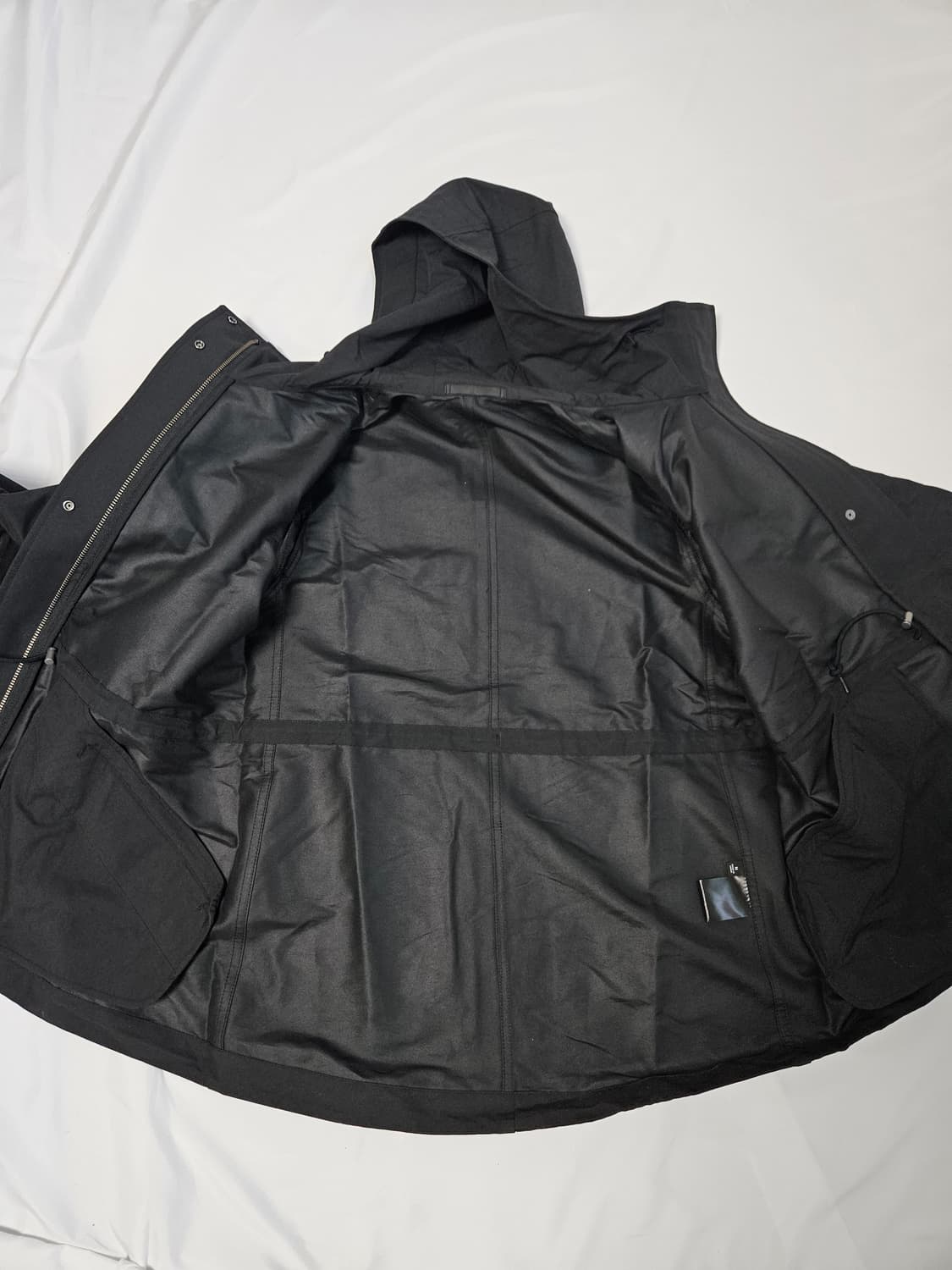 유니클로 코튼 블록테크 유틸리티 파카 후드자켓 바람막이 M 상품이미지4