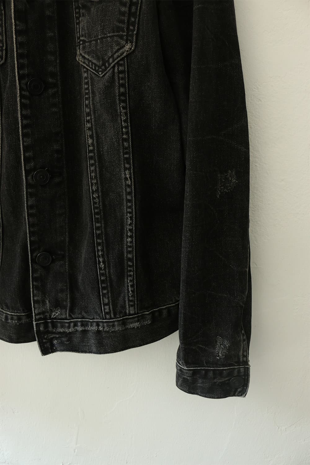 올세인츠 블랙 데님 자켓   상품이미지5