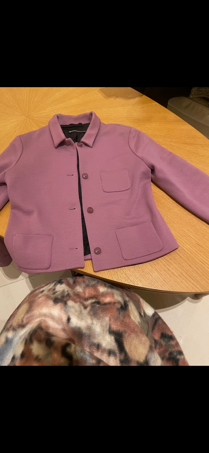 Jil Sander 싱글 브레스티드 블레이저 라벤더 상품이미지3