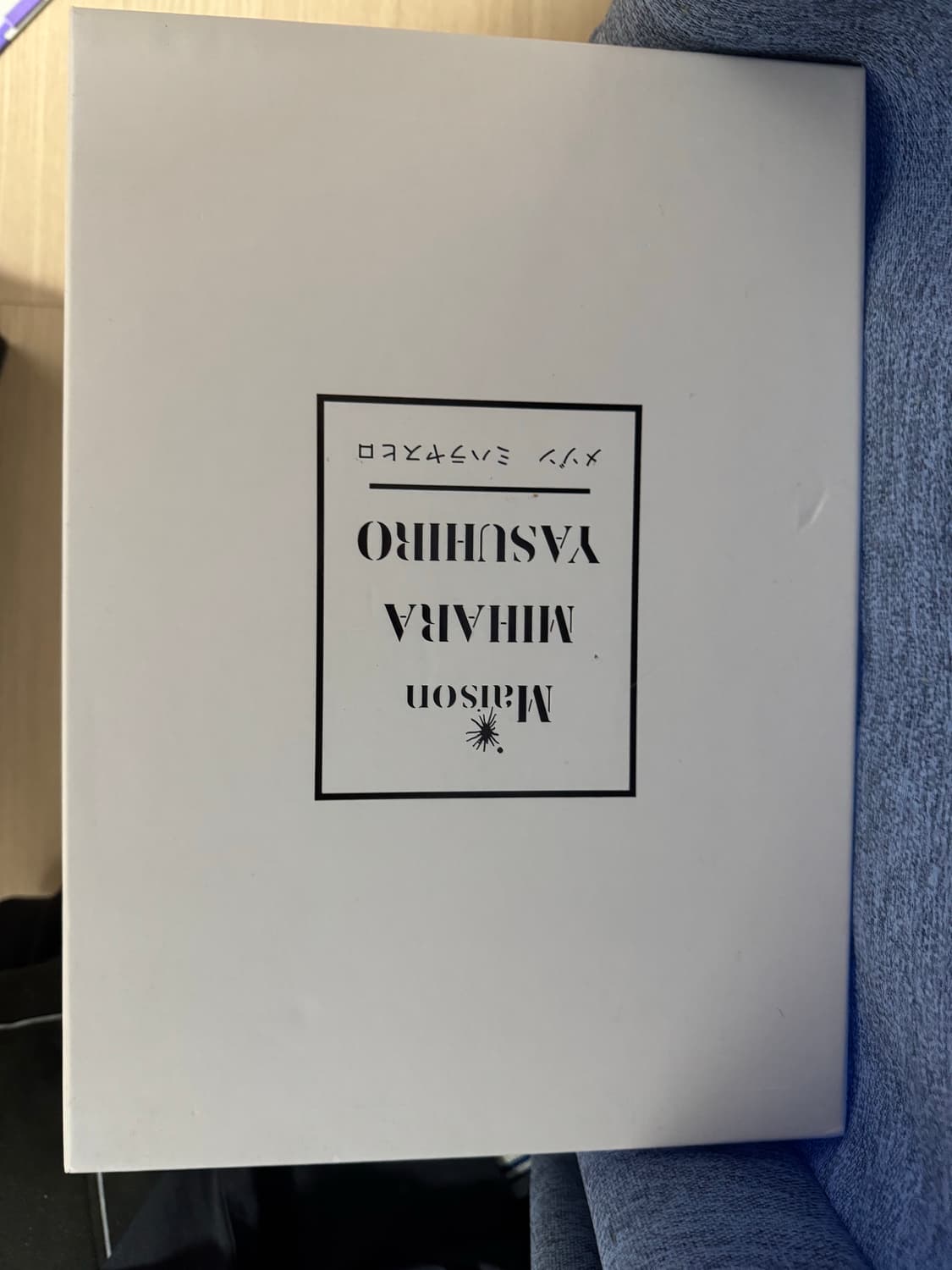 메종 미하라 야스히로 블레이키 OG 솔 캔버스 로우탑 스니커즈 상품이미지5