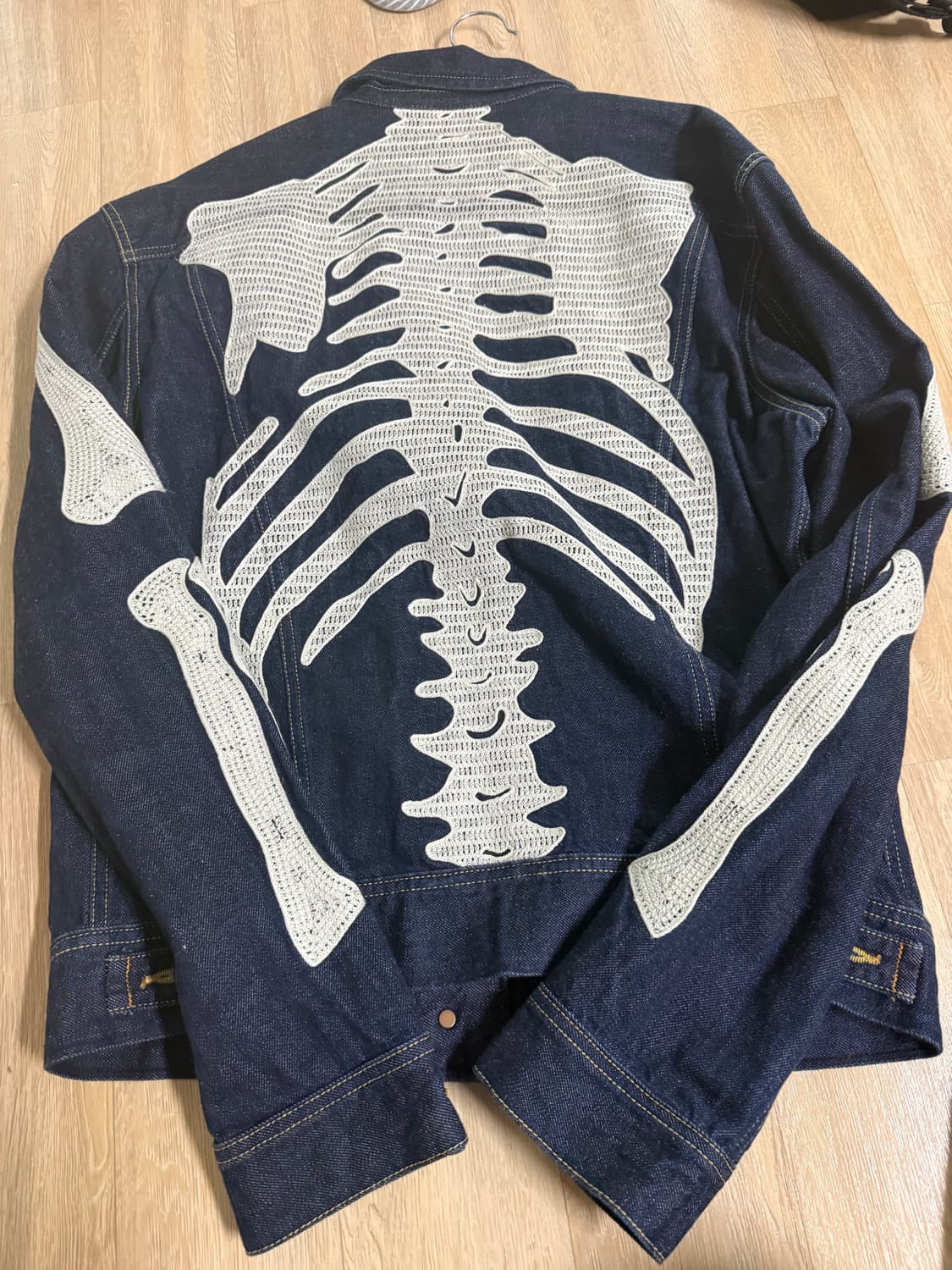 [46] 캐피탈 11.5온즈 데님 멕시칸 턱시도 웨스터너 본 자켓 인디고 상품이미지4