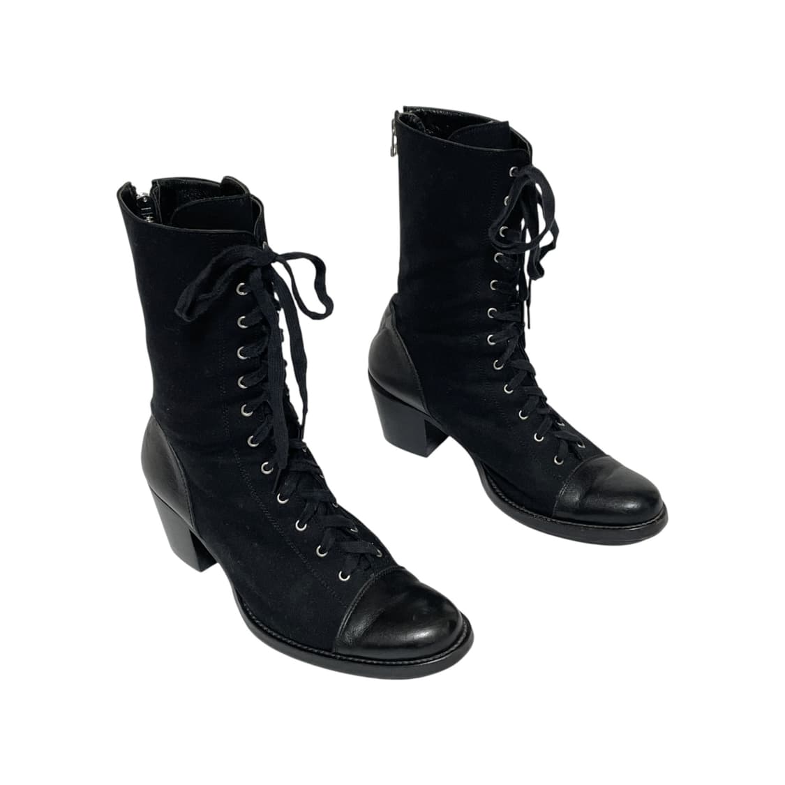 요지 야마모토 와이즈 레이스업 부츠 상품이미지2