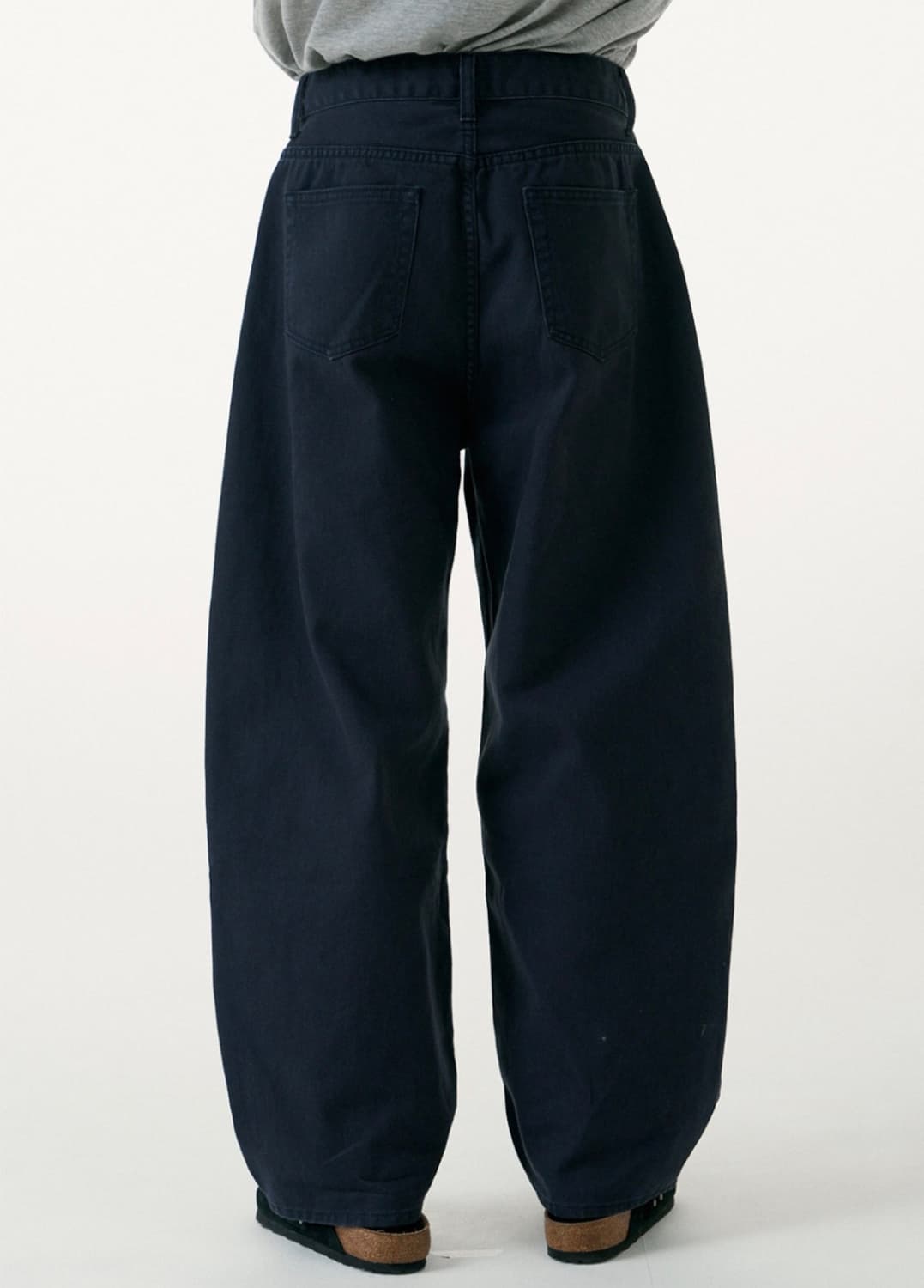 밀로 리플렉트 커브드 팬츠 [네이비/S] 인템포무드아캄후브스쿠어테이크이지 상품이미지8