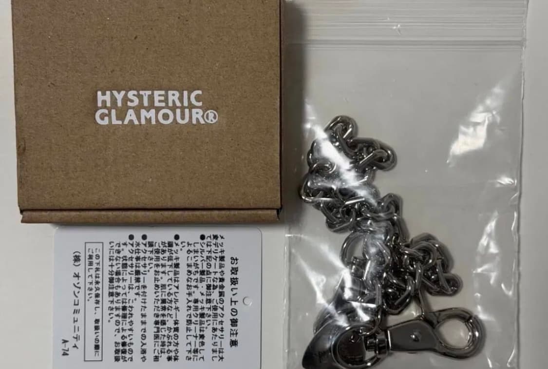 히스테릭글래머 체인 상품이미지1