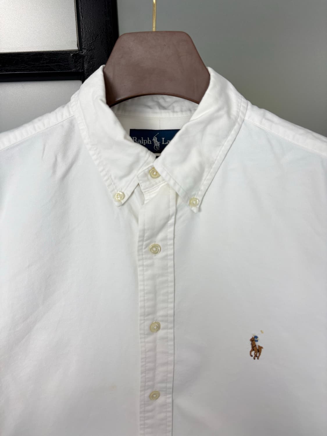  [2XL]POLO폴로 화이트 클래식핏 셔츠  상품이미지3