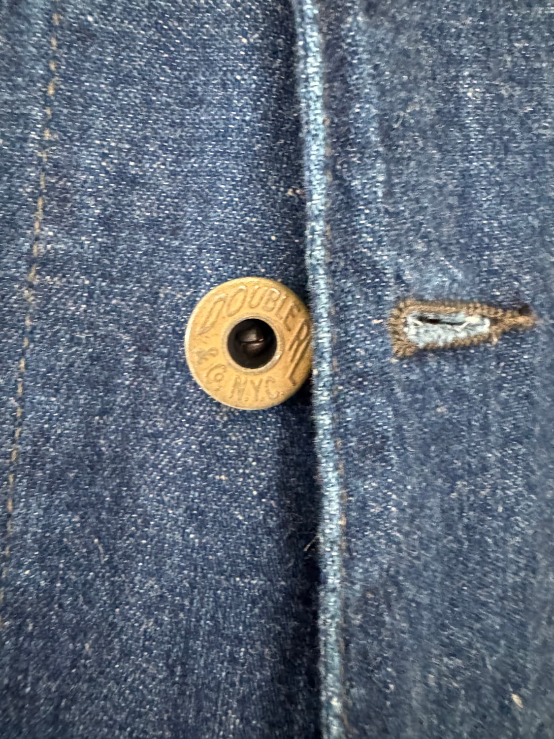 XL 더블알엘 셀비지 데님 엔지니어 코트 상품이미지5