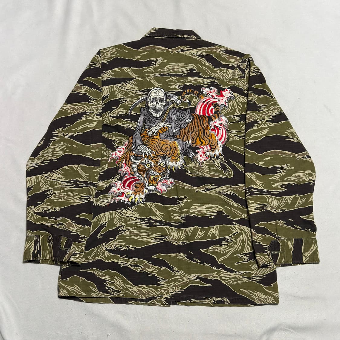 XL 와코마리아 팀리하이 정글퍼티그 카모 자켓  상품이미지2