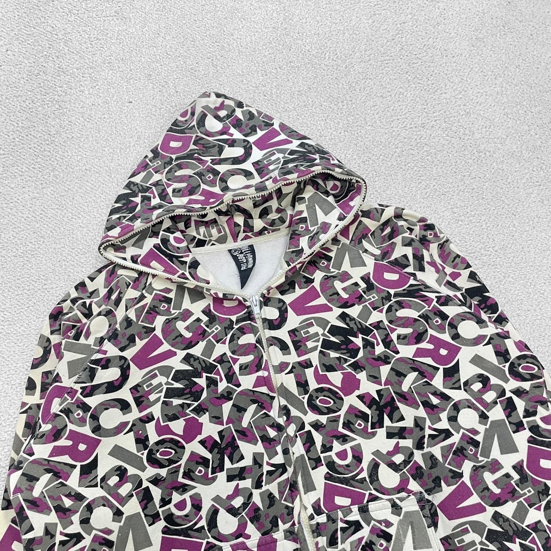 빌리어네어보이즈클럽 BBC 덕 카모 풀 후드집업 상품이미지2