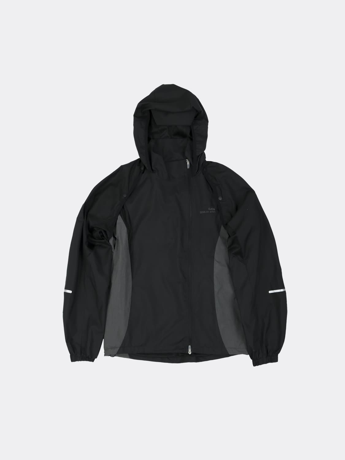 Ojos Separable Windbreaker 블랙 바람막이 베스트 상품이미지1