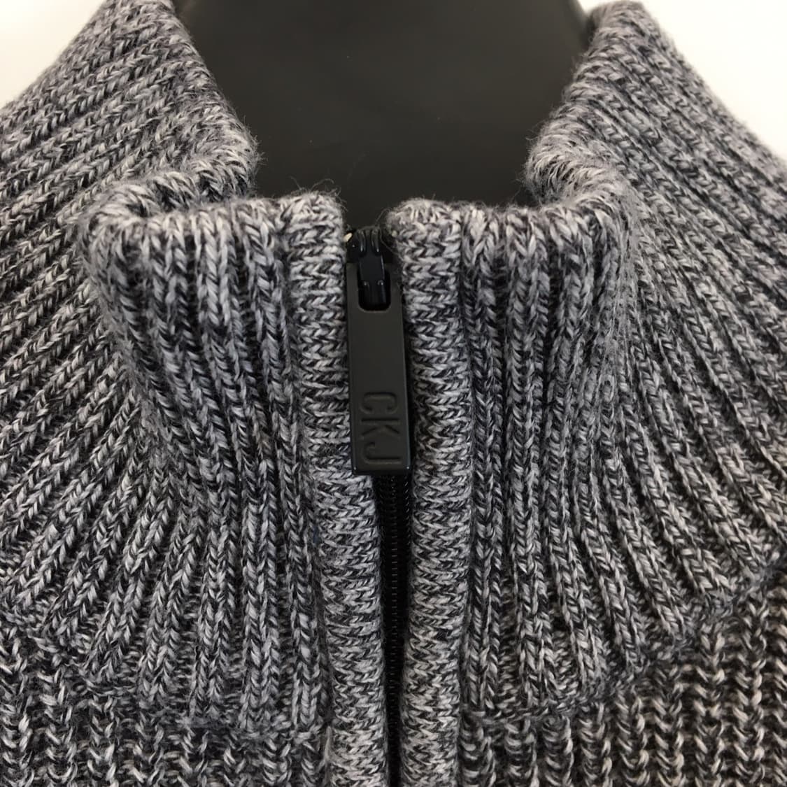 ck 캘빈클라인 코튼 하프집업니트 L  상품이미지2