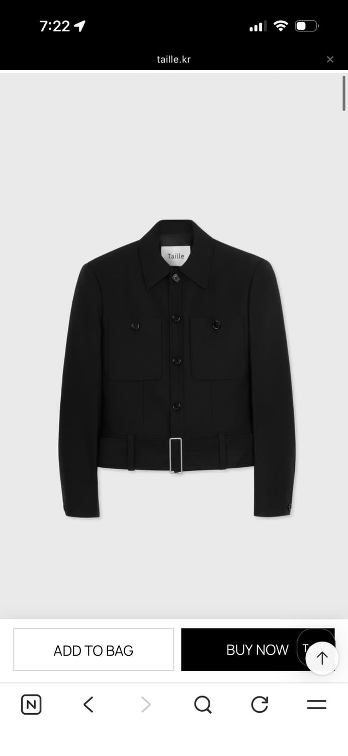 타일레 울 자켓 2사이즈 새상품 상품이미지1