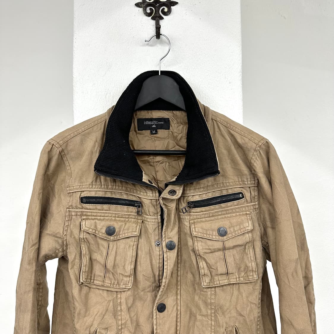 in the attic beige field jacket 상품이미지4