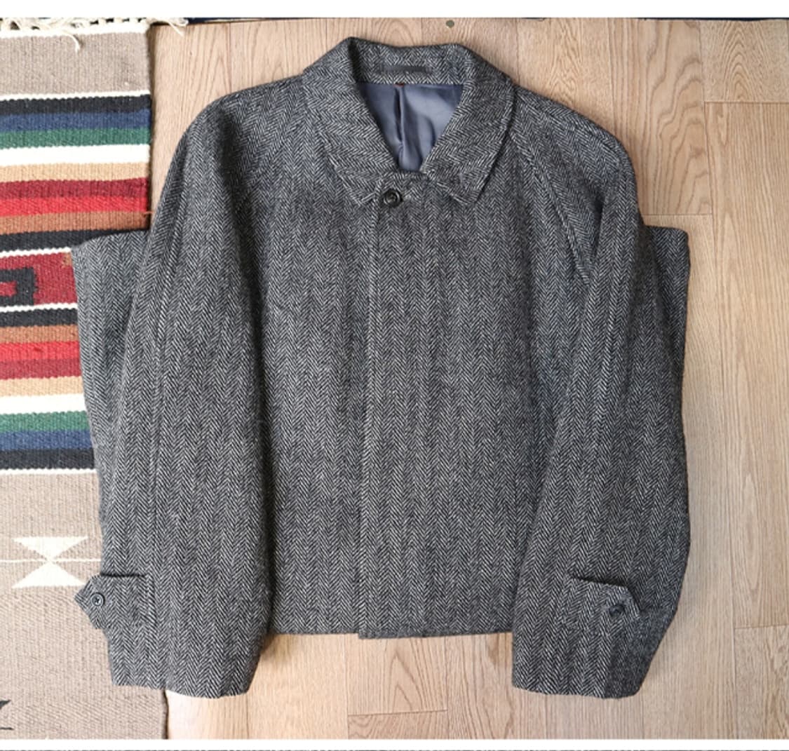 일본판 j press 제이프레스 스코틀랜드산 울100% 헤링본 코트 상품이미지1