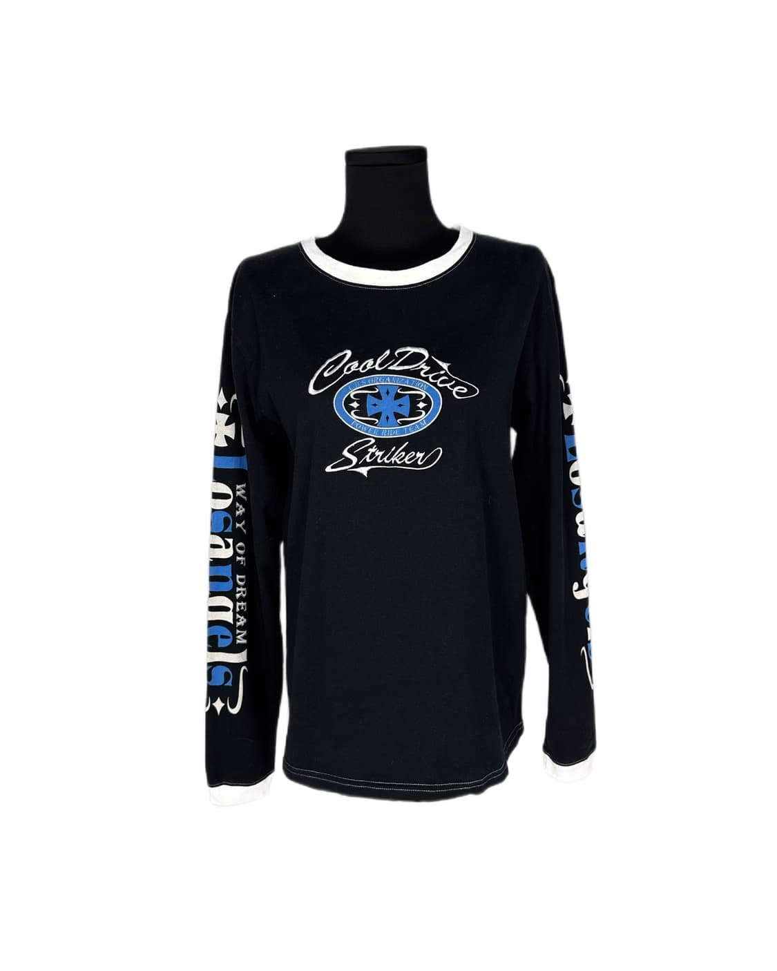 blue logo lettering t-shirt 상품이미지2